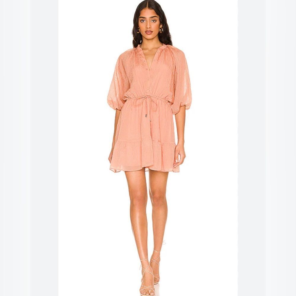 Revolve MINKPINK nerang mini dress terracotta
